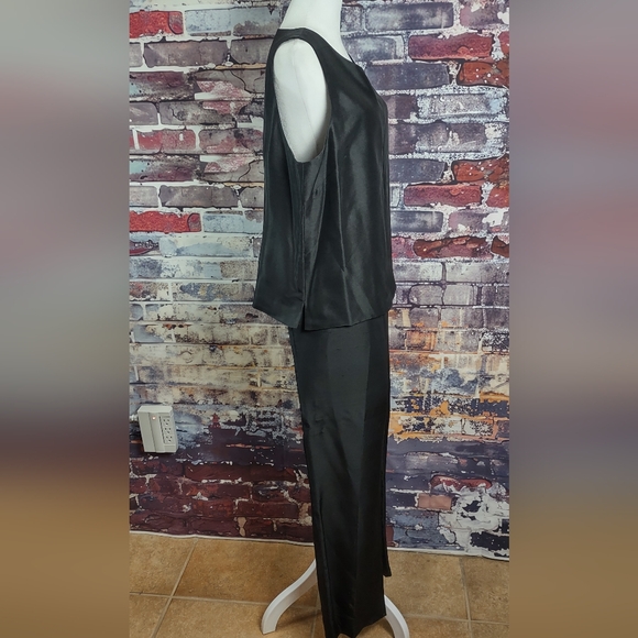 I.S.C. Silk Shantung Top/Pants - Picture 2 of 9